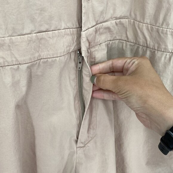 COS Small Beige Oversized Playsuit Romper Minimalist Quiet Luxury Old Money - Picture 9 of 16